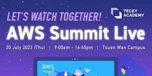 AWS Summit Hong Kong 2023 Watch Party
